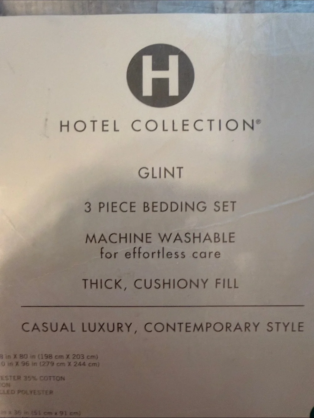 Hotel Collection Quilted Coverlet Set in Silver Gray New
